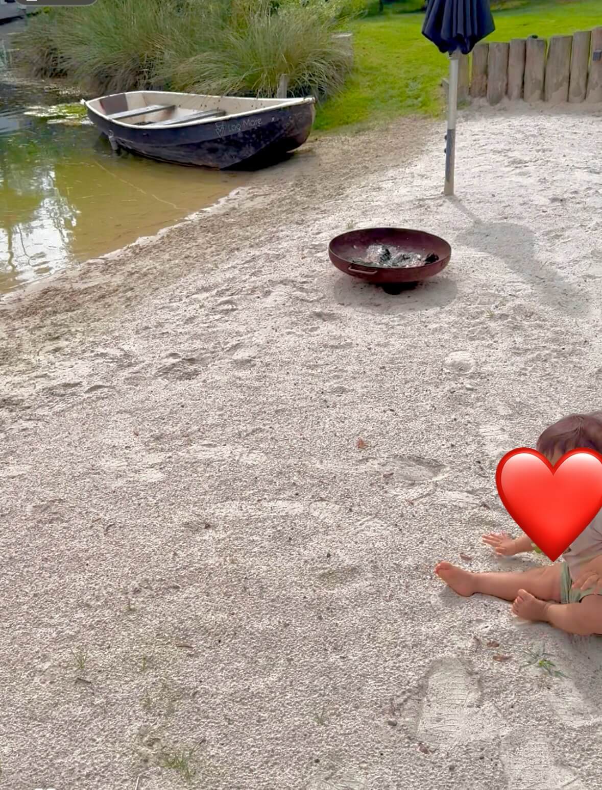 Privé strandje