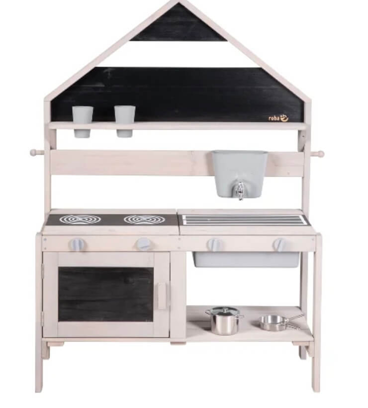 Buitenkeuken met waterreservoir